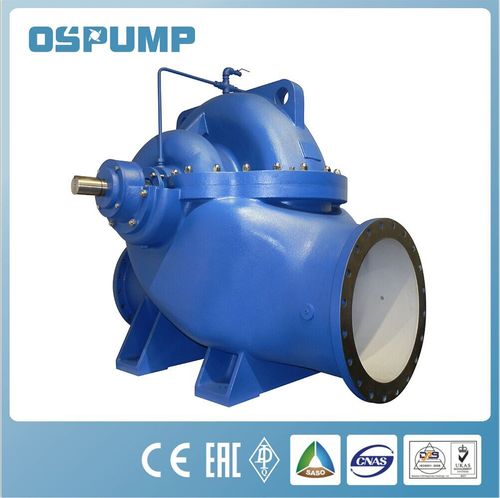 中开式单极双吸离心泵定做高压循环清水泵电动增压泵三包一